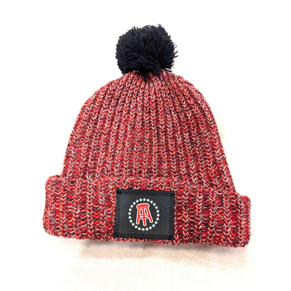 Barstool Sports Pom Beanie Hat One Size 100% Cotton Winter Warm Love Your Melon